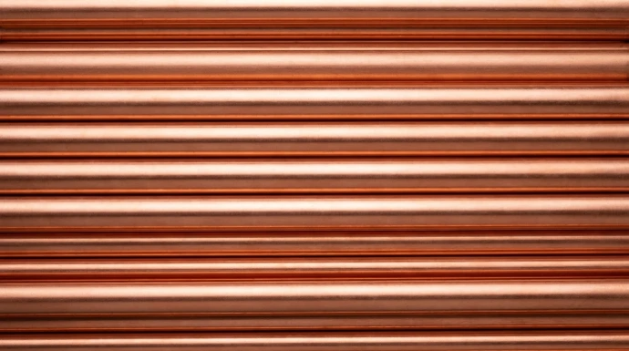 Kupferstangen als Ausgangsmaterial für Präzisionsdrehteile in der Elektrotechnik